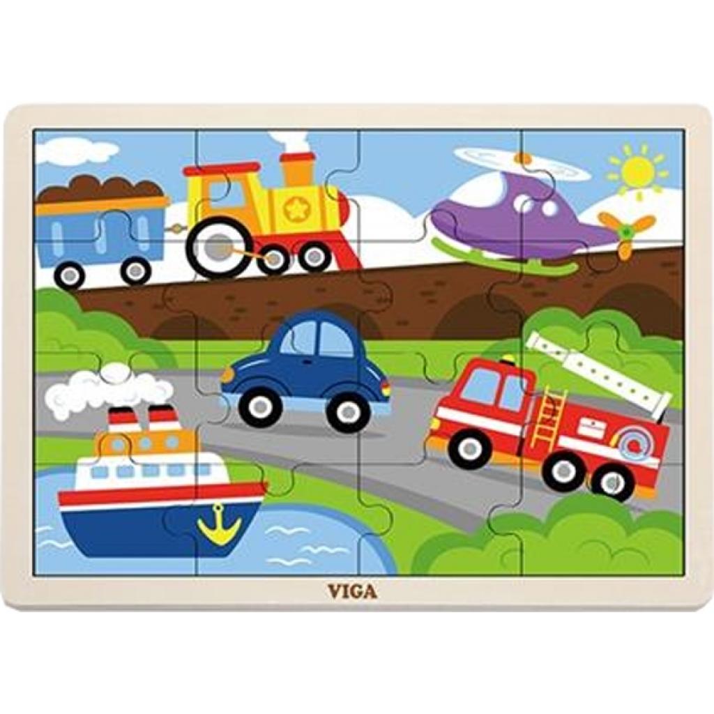 

Пазл Viga Toys Транспорт (51456)