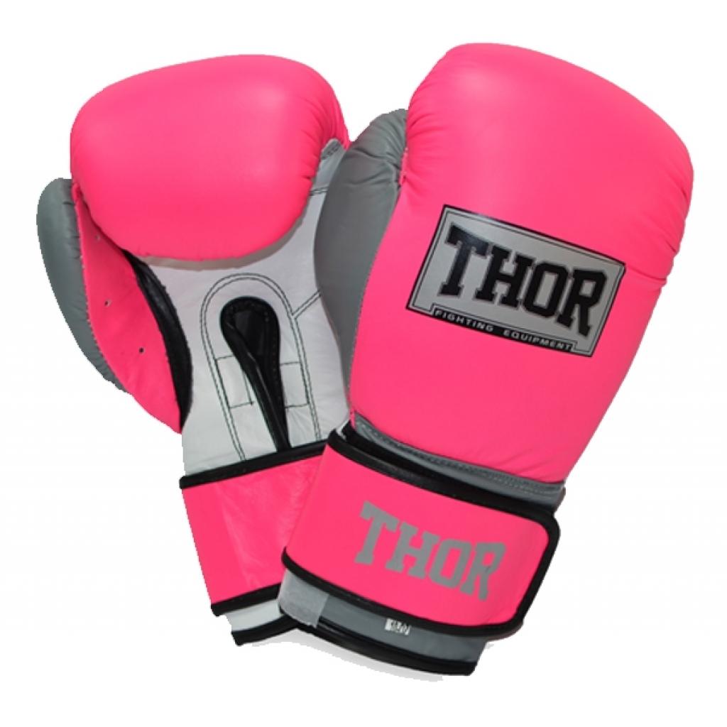 

Боксерские перчатки Thor Typhoon 12oz Pink/Grey/White (8027/02(PU) Pink/Grey/W 12 oz.)