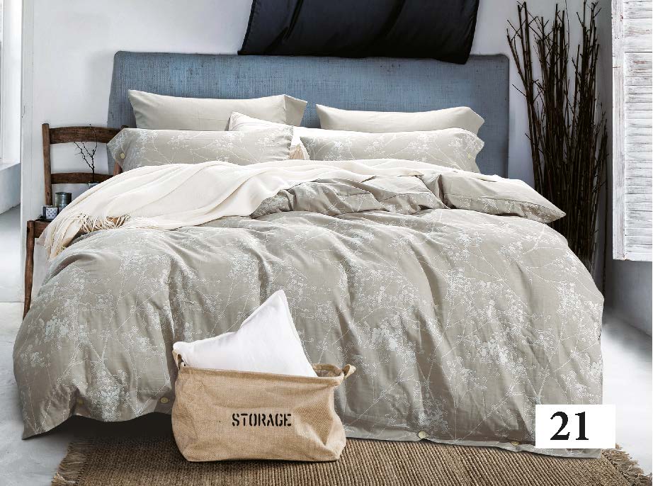 

Комплект постельного белья Tiare Евро Вареный хлопок Wash Jacquard 21