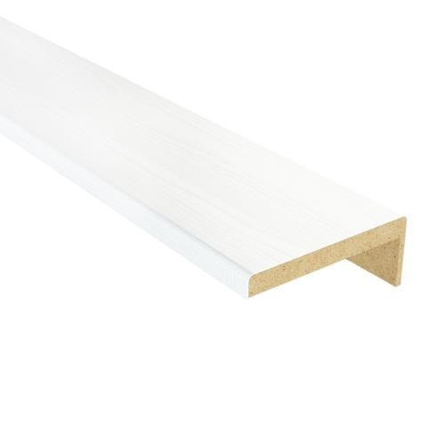 

Наличник телескопический elPorta Т ЭКО плоский МДФ 2150*70*8 Snow Veralinga