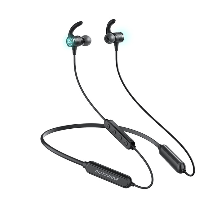 

Беспроводные наушники BlitzWolf BW-FLB1 Bluetooth 5.0 Game mode RBG