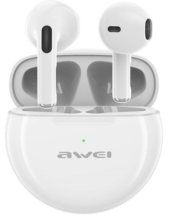 

Наушники Bluetooth Awei T17 Tws BT5.0 беспроводные белые (gr_017740)