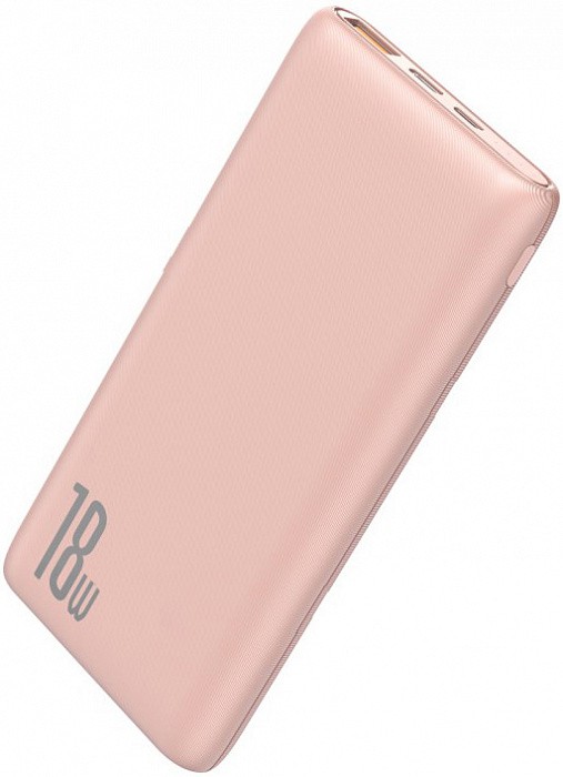 

Повербанк Baseus Bipow Quick Charge Power Bank PD+QC 18W Pink