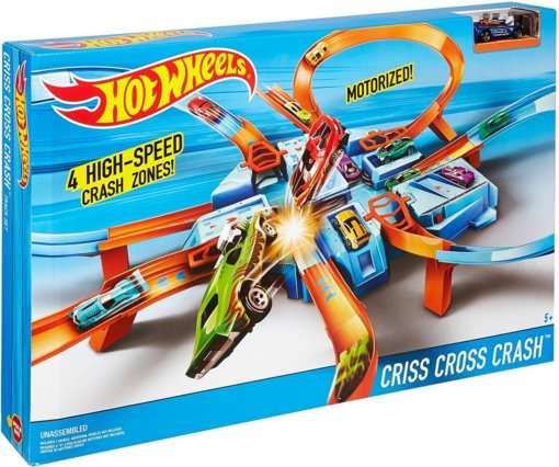 

DTN42 Трек Hot Wheels "Перекрестное столкновения"
