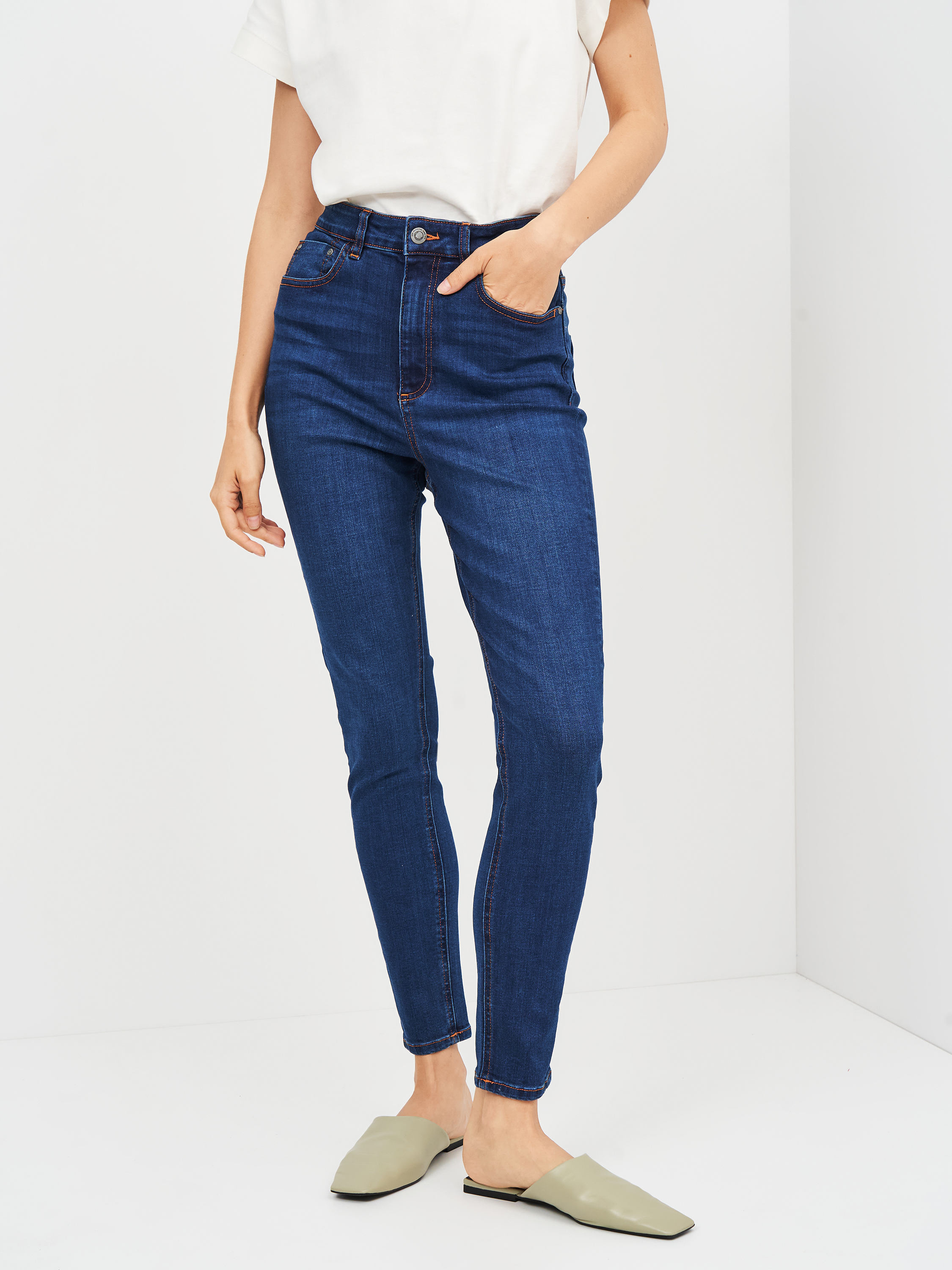 

Джинсы Zara 7147/226/407 40 Синие