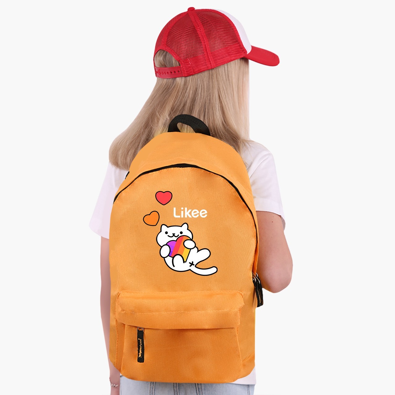 

Рюкзак детский Лайк (Likee) (9263-1039) 17 л Оранжевый