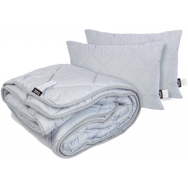

Одеяло Sonex Basic Silver 200 х 220 + Подушка 50 х 70 2 шт