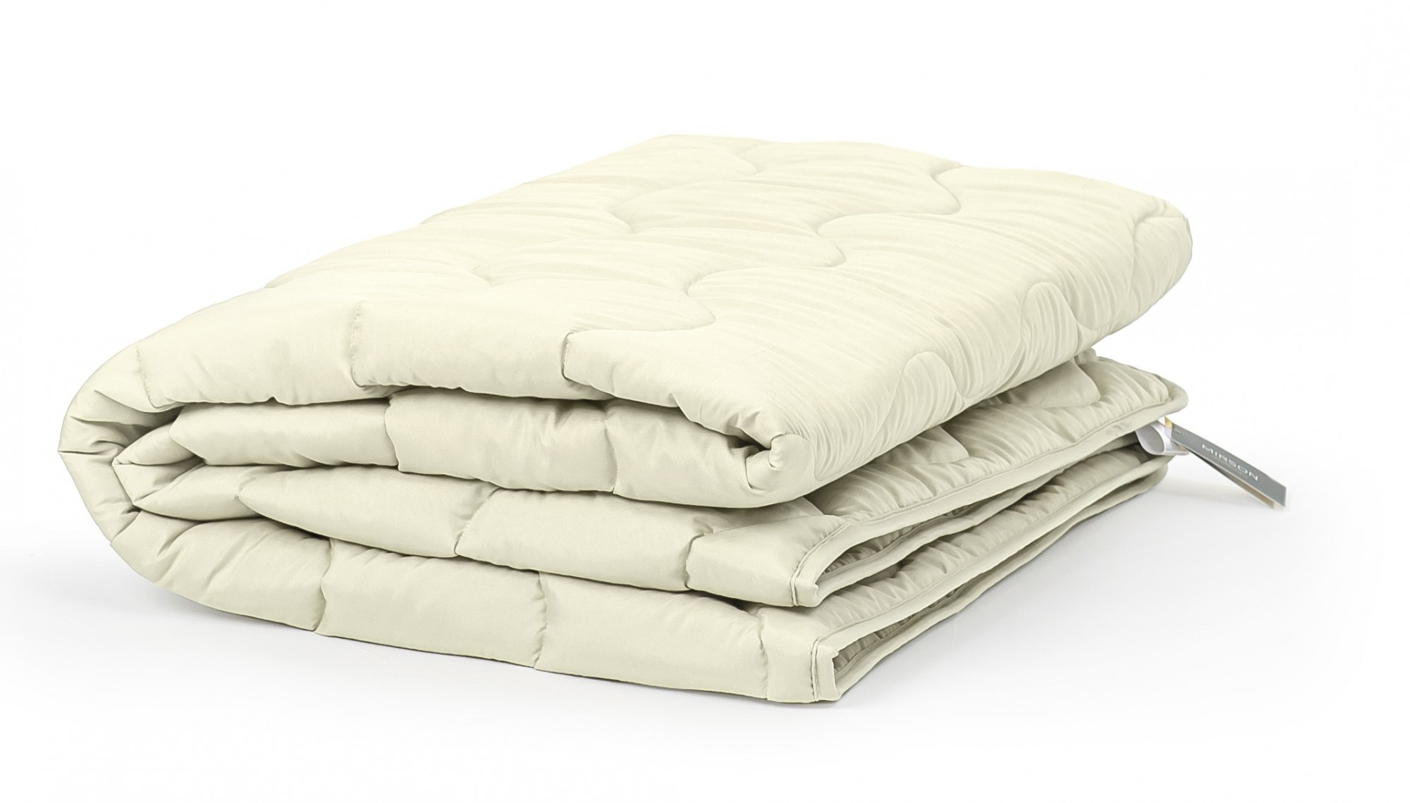 

Одеяло хлопковое MirSon Всесезонное №1657 200x220 см Eco Light Creamy