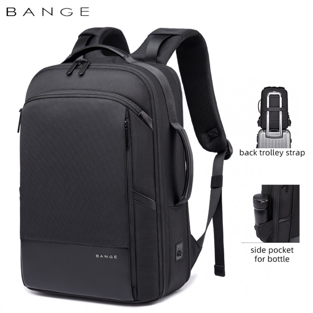 

Мужской рюкзак Bange с USB Черный