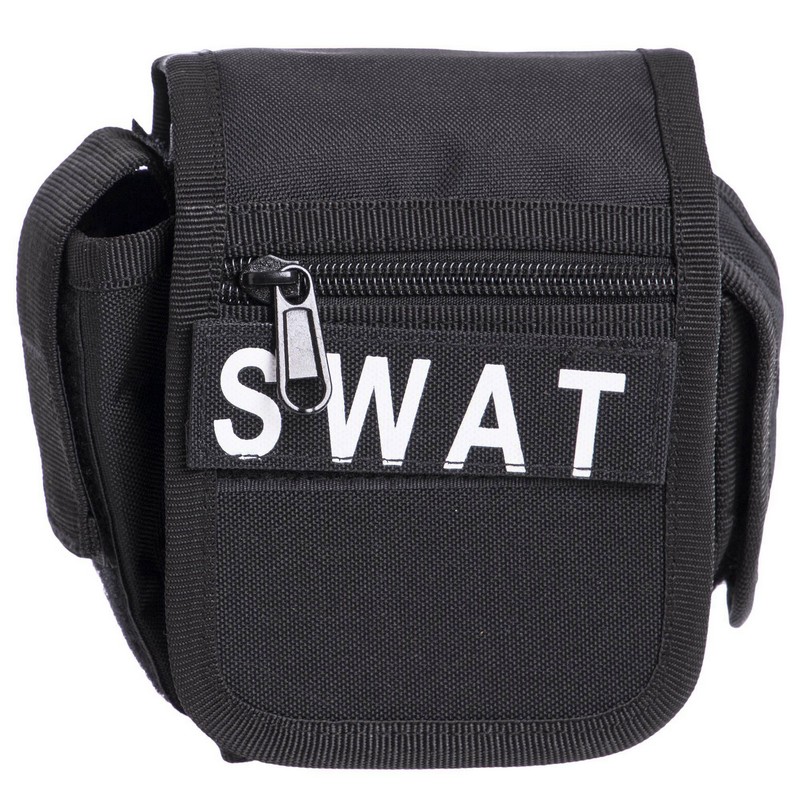 

Тактическая сумка на пояс SILVER KNIGHT черная SWAT