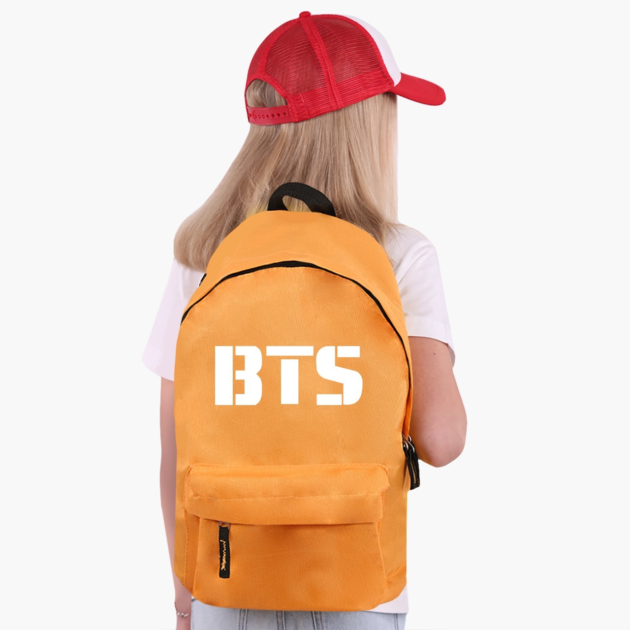 

Рюкзак детский БТС (BTS) (9263-1092) 17 л Оранжевый