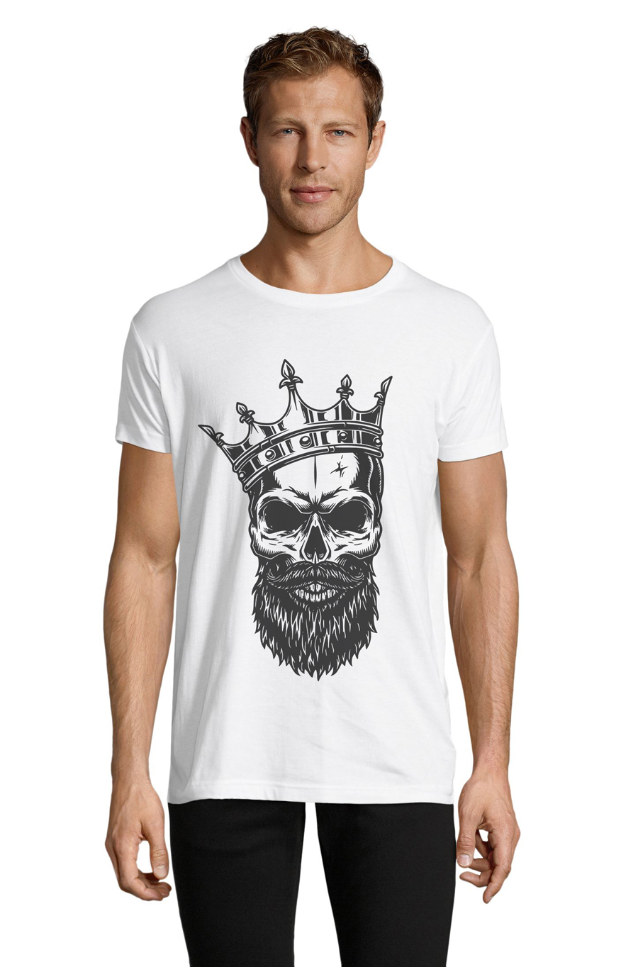 

Футболка OWEAR с Арт принтом 5261-M-WH1  Белый, Футболка OWEAR с Арт принтом 5261-M-WH1 3XL Белый