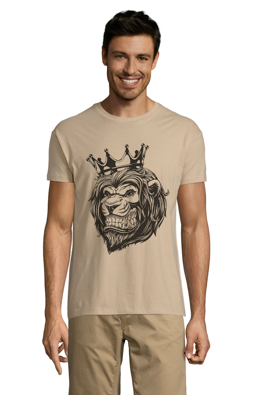 

Футболка OWEAR с Арт принтом 5274-M-SA1  Песочный, Футболка OWEAR с Арт принтом 5274-M-SA1 XL Песочный