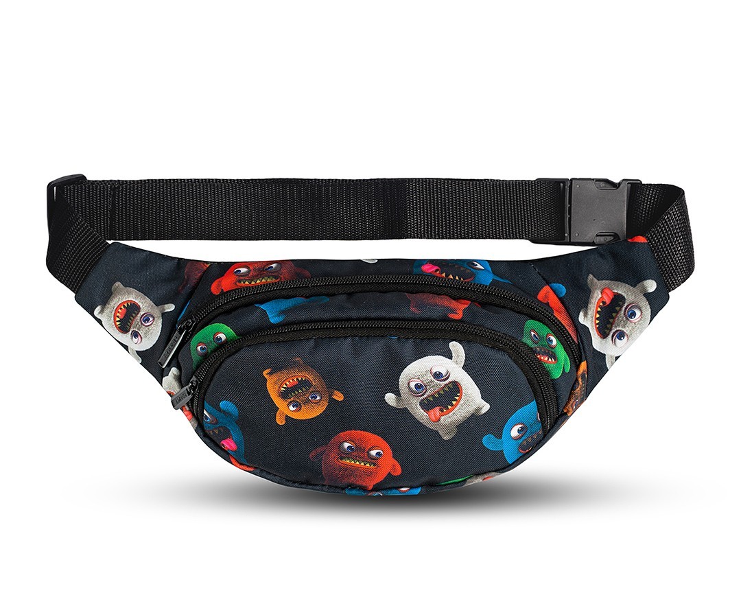 

Поясная сумка (бананка) Мужская / Женская / Детская с принтом монстрик