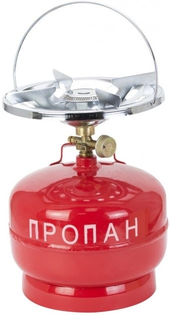 

Газовый Баллон 5л с Горелкой (Тарелкой) Туристический (Кемпинговый) Sigma