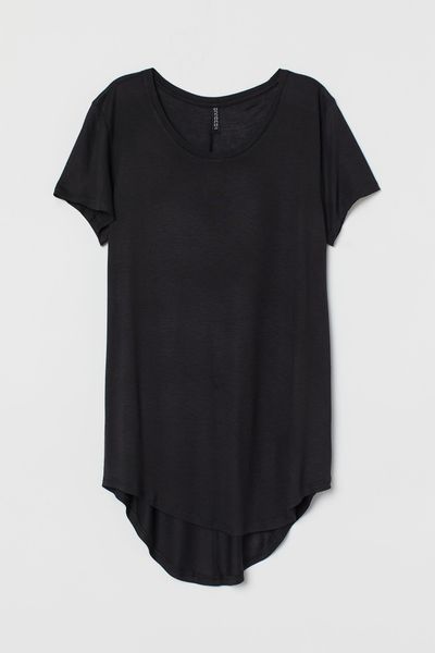 

Футболка H&M L черная (1204-314)