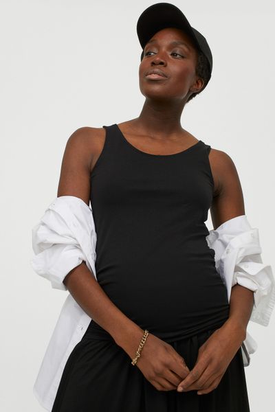 

Майка для беременных H&M S черная (1204-425)