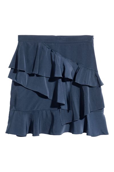 

Юбка H&M 36 синяя (1081-323)