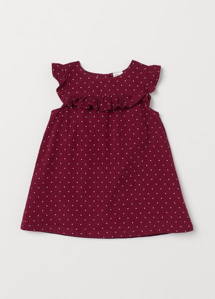 

Платье H&M 80см бордовое (1201-316)