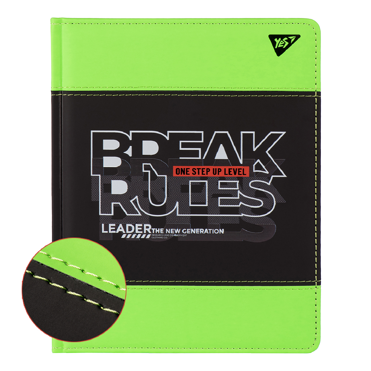 

Дневник школьный для мальчика YES PU жесткий "Break rules" печать