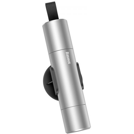 

Автомобильный спасательный молоток Baseus Sharp Tool Silver