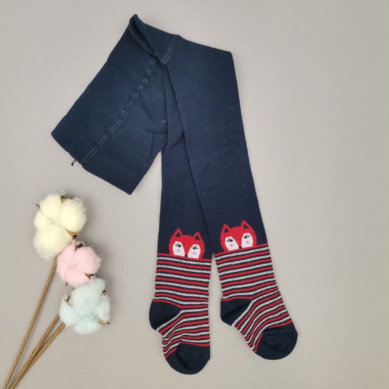 

Колготки для девочки детские демисезонные синие 110-116 см турецкие КТ33