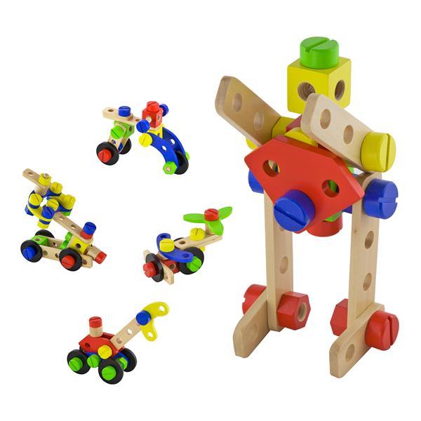 

Деревянный конструктор Viga Toys 48 эл. (50383)