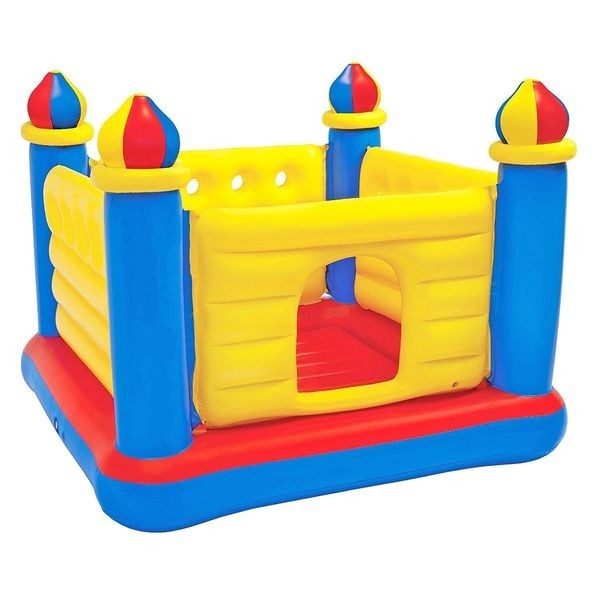 

Надувной игровой центр-батут "Замок" Intex 48259 (1.75 x 1.75 x 1.35 см)