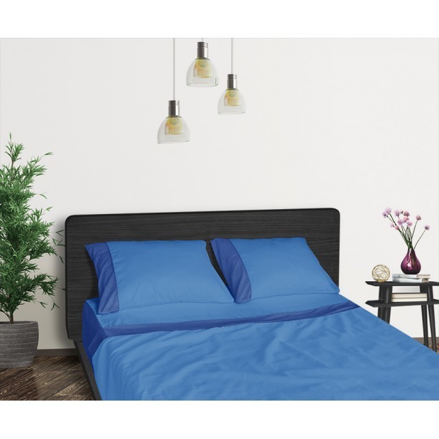 

Комплект постельного белья Sonex Премиум Сатин Aero 145х210 Blue Sapphire