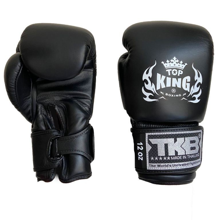 

Перчатки боксерские Top King TKBGDL Double Lock Черные 16 унций