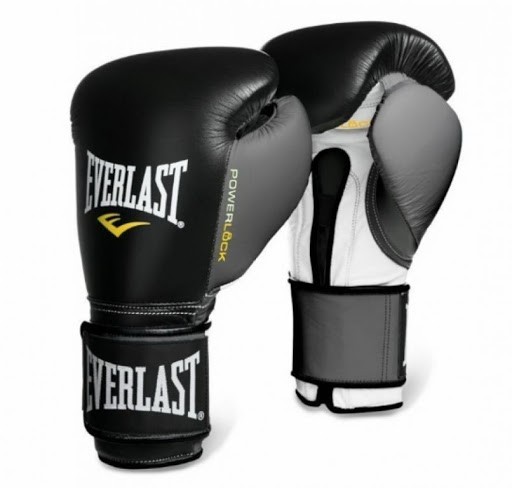 

Перчатки Everlast Powerlock Hook Loop Training Gloves 12 унций Черные
