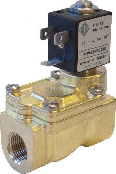 

Электромагнитный клапан ODE 21WA4R0E130 NC, G 1/2, t= - 10 + 140 °С, (Pmin 0,2 - Pmax 12 bar), для горячей воды, воздуха, пара, кислоты