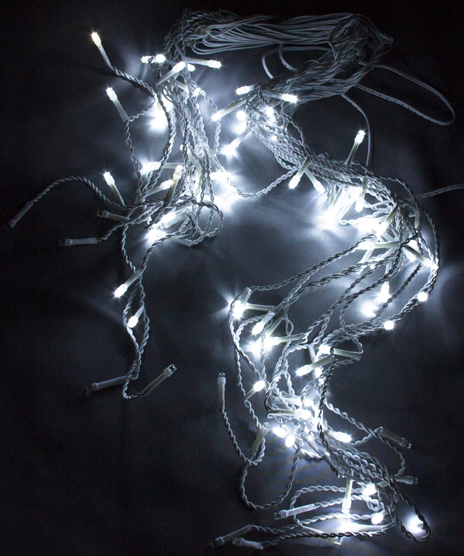 

Светодиодная гирлянда МАГ2000 Бахрома 100 LED Белый (950118)