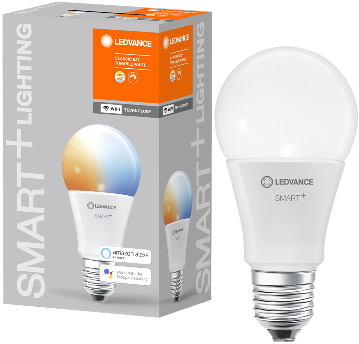 

Светодиодная лампа LEDVANCE CLASSIC A60 SMART+ TW 9W E27