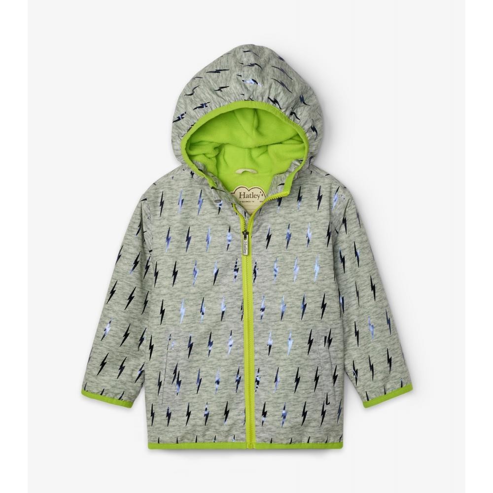 

Куртка Hatley MICROFIBER Lightning Bolts 128см сірий 8A