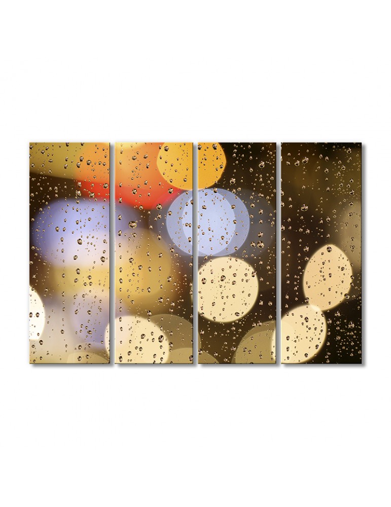 

Модульная картина Artel «Абстракция блестящие капли» 4 модуля 90x135 см