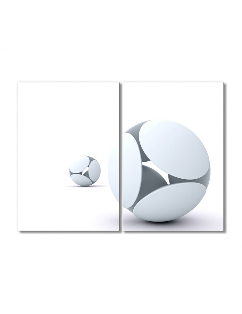 

Модульная картина Artel «Абстрактный мяч» 2 модуля 90x135 см