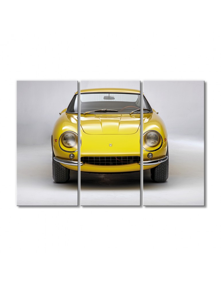 

Модульная картина Artel «1967 Феррари 275 GTB-4 Берлинетта желтый» 3 модуля 90x135 см
