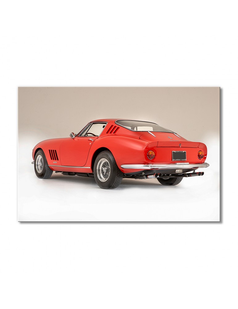 

Модульная картина Artel «1967 Феррари 275 GTB-4 красный» 1 модуль 70x105 см