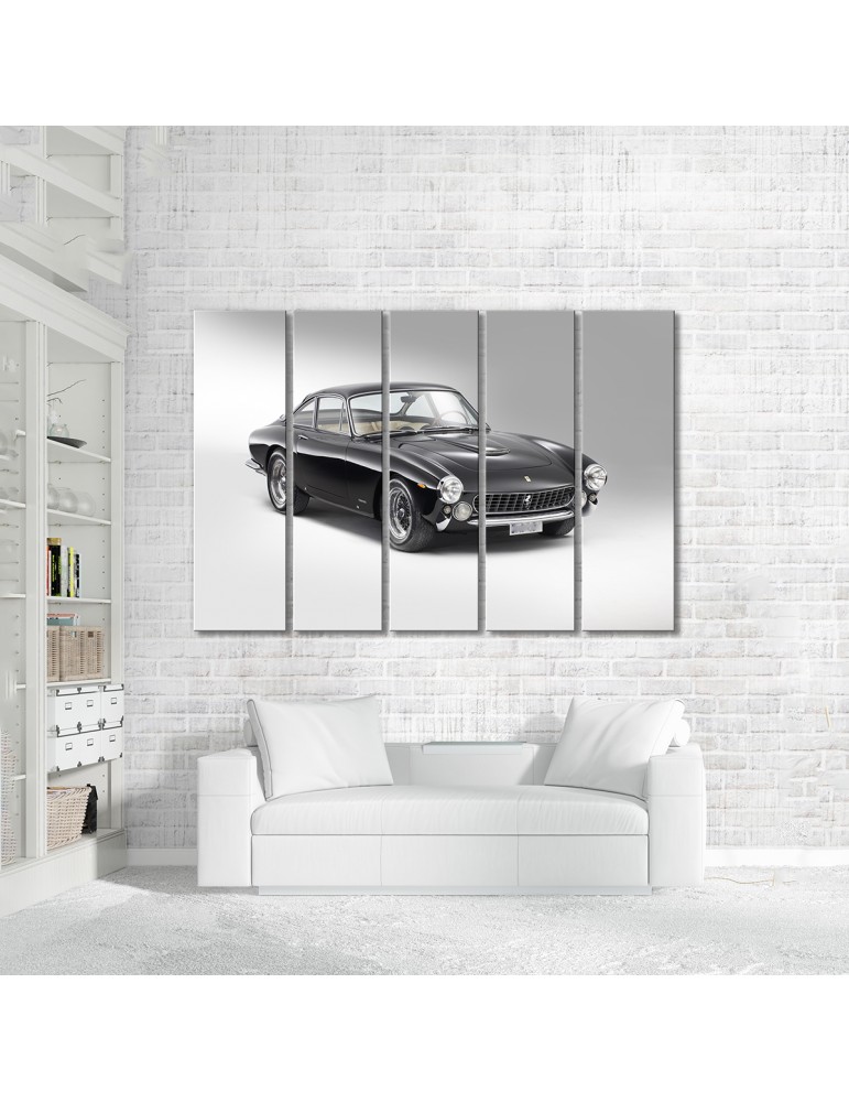 

Модульная картина Artel «1964 Феррари 250 GT-L Берлинетта черный зад» 5 модулей 120x180 см