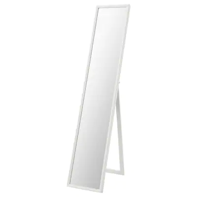 

Напольное зеркало IKEA (ИКЕА) FLAKNAN 30х150 см Белое 403.415.68