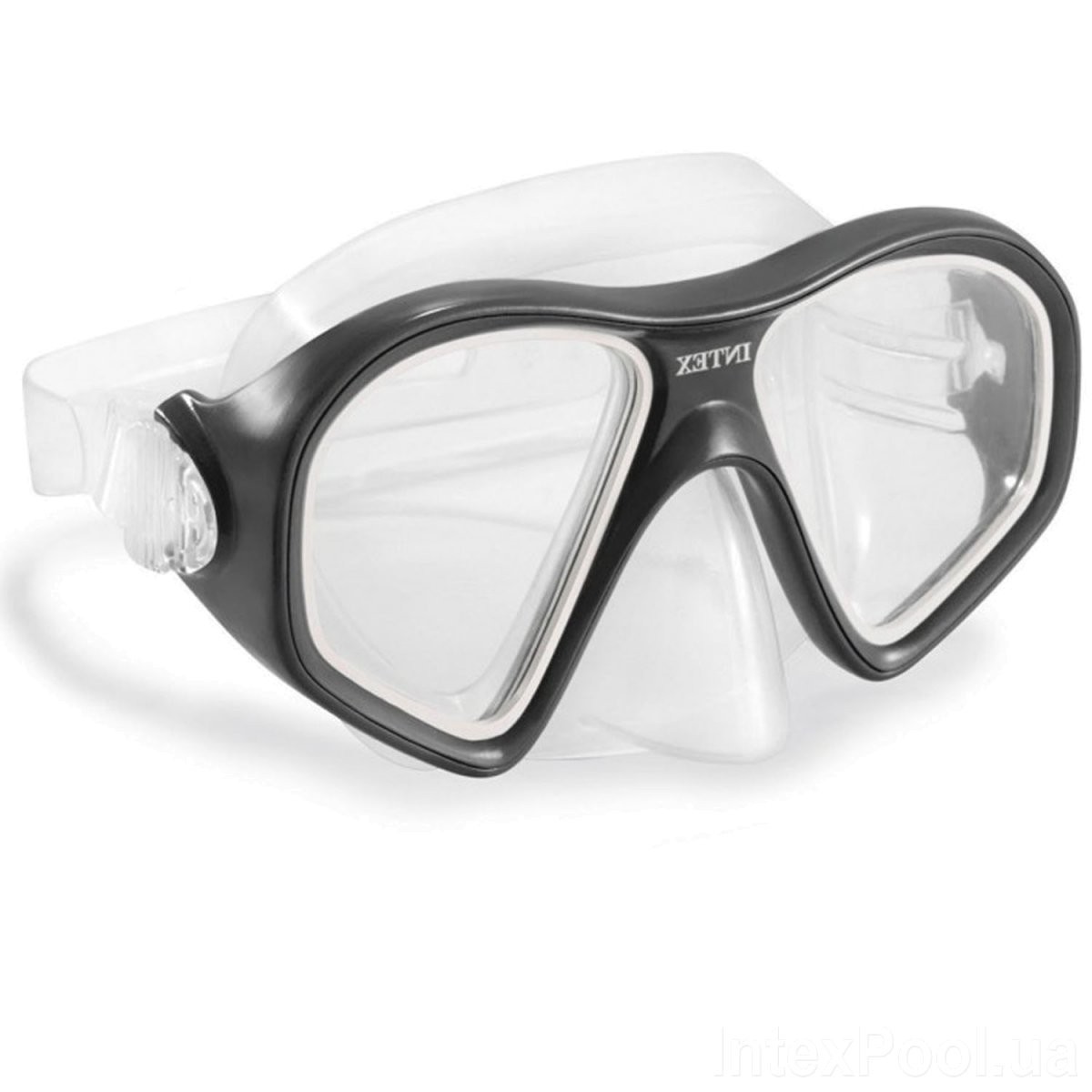 

Маска для плавания Intex 55977, размер L (14+) серая