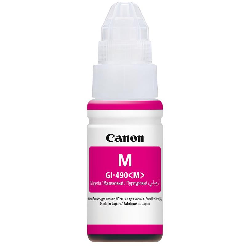 

Чернила CANON GI-490 PIXMA G1400/G2400/G3400 (Magenta) (0665C001) 70мл