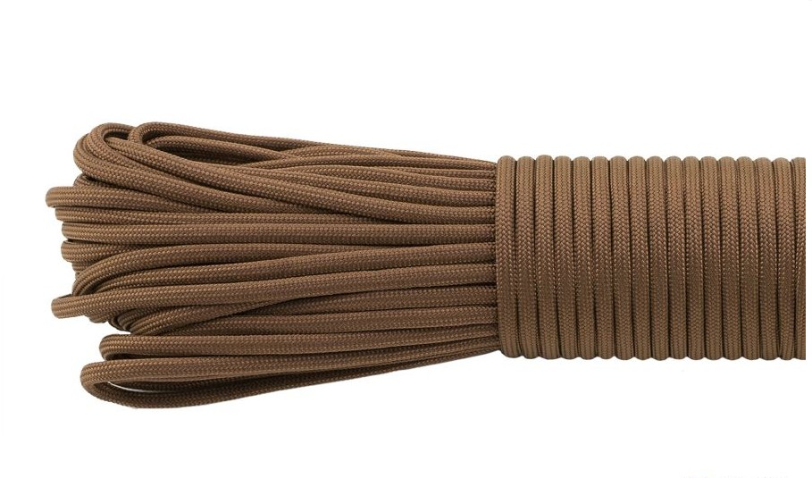 

Паракорд copper brown #015 Paracord 550 (моток 30 метров)
