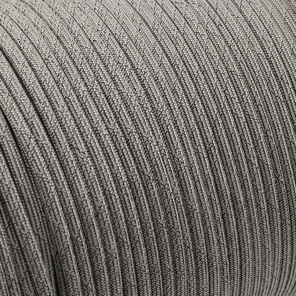 

Паракорд BLACK NOISE: silver grey #002-BN Paracord 550 (моток 30 метров)