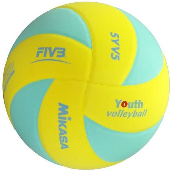 

Мяч волейбольный Mikasa Soft Youth SYV5-YBL