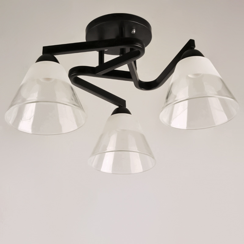 

Люстра стельова Light House SH-16021/3 BK чорна