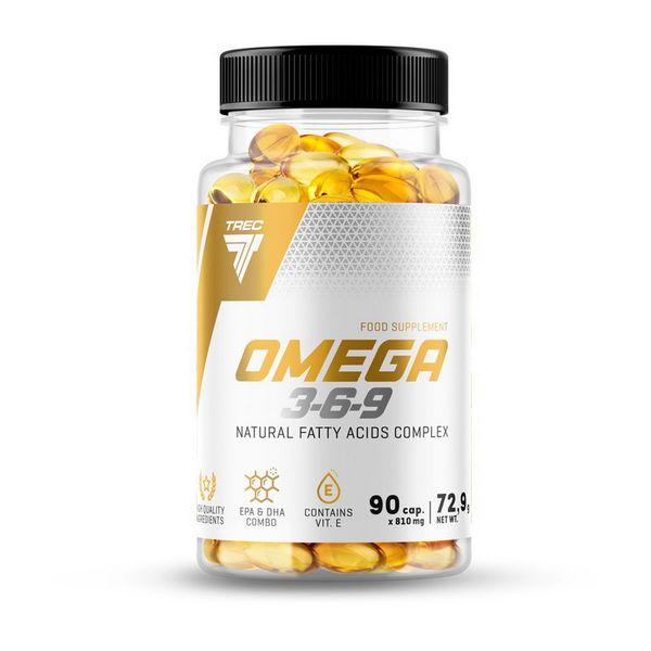 

Омега 3-6-9 Trec Nutrition Omega 3-6-9 90 капсул