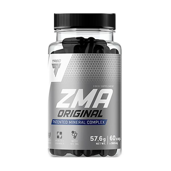 

Бустер тестостерона Trec Nutrition ZMA original 60 капсул