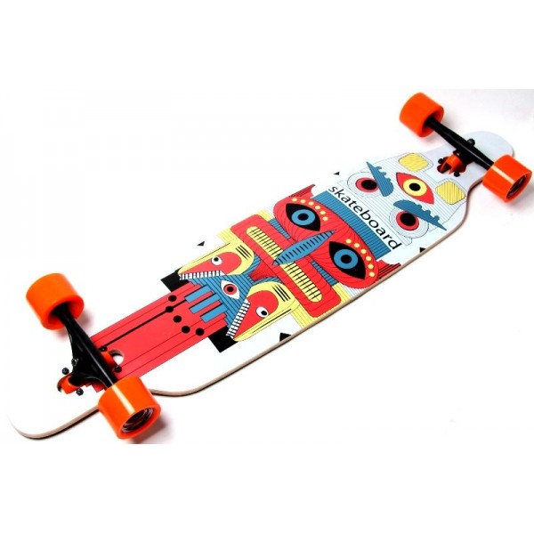

Лонгборд Freeriding Original Fish White